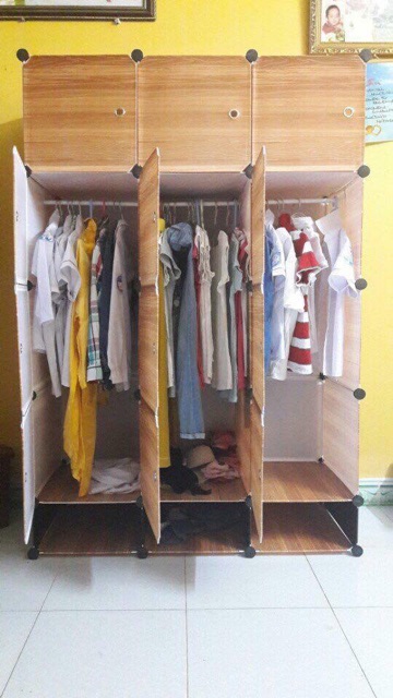 TỦ NHỰA GHÉP 12 Ô SIZE TO. TẶNG 2 TREO ĐỒ. CHỌN MẪU THEO PHÂN LOẠI