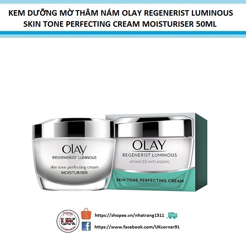 kem olay regenerist luminous tone perfecting cream