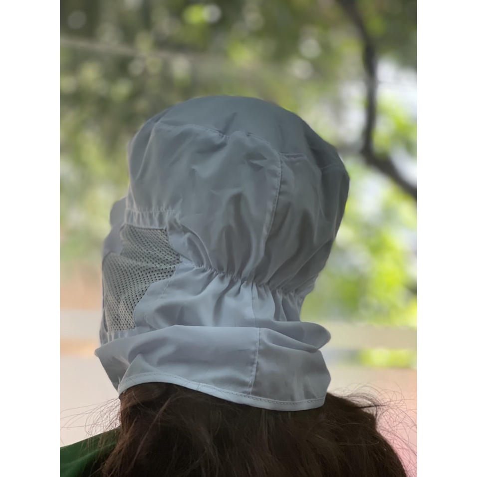 Nón Kết Có Khẩu Trang Chuyên Dùng Lao Động _ Hình Chụp Thật