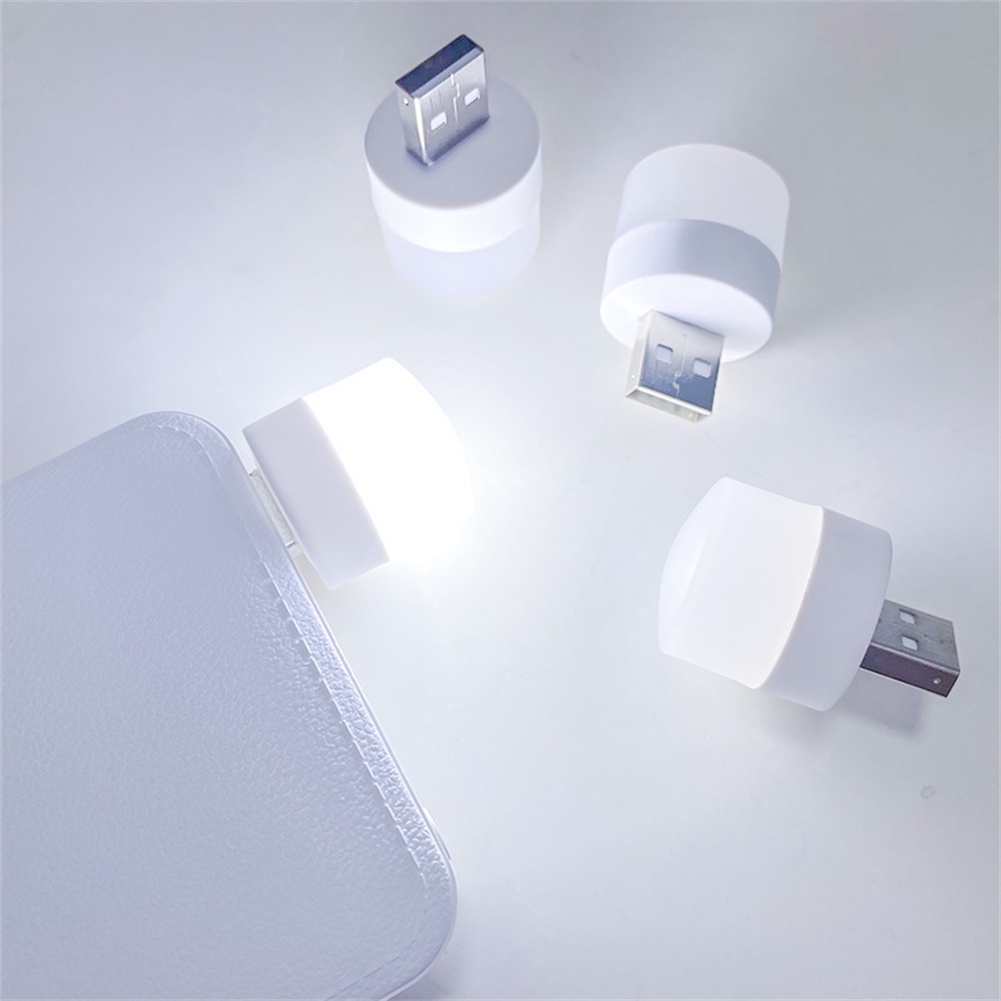 Đèn Ngủ Mini Led Cắm Usb Lampbook Đèn Tròn Nhỏ Đọc Sách Bảo Vệ Mắt AUBESSSTORE