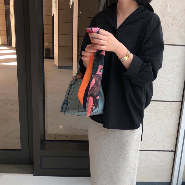 Khăn quấn túi xách chữ cái ( u,v,y,z,w) - Maben