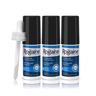 Gel mọc tóc Nam Men’s Rogaine 5% Minoxidil Extra Strength hộp 3 chai