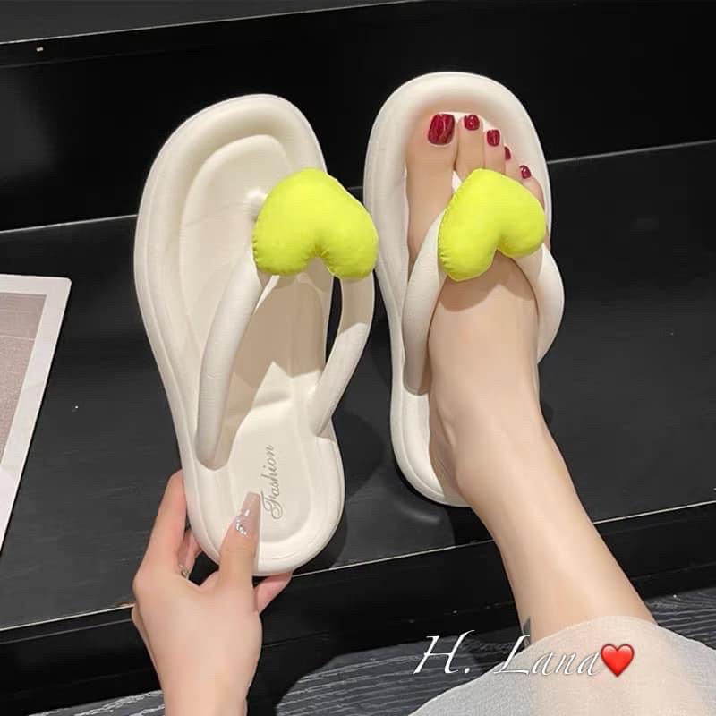 DÉP TÔNG SẮC MÀU TRÁI TIM SIU CUTE
