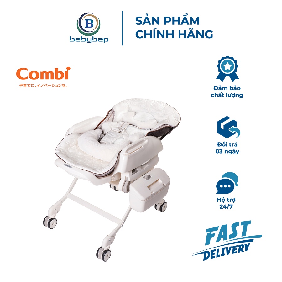 Ghế Nôi Đa Năng Rung Tự Động Fealetto Với Tiếng Nhạc Vô Cùng Du Dương
