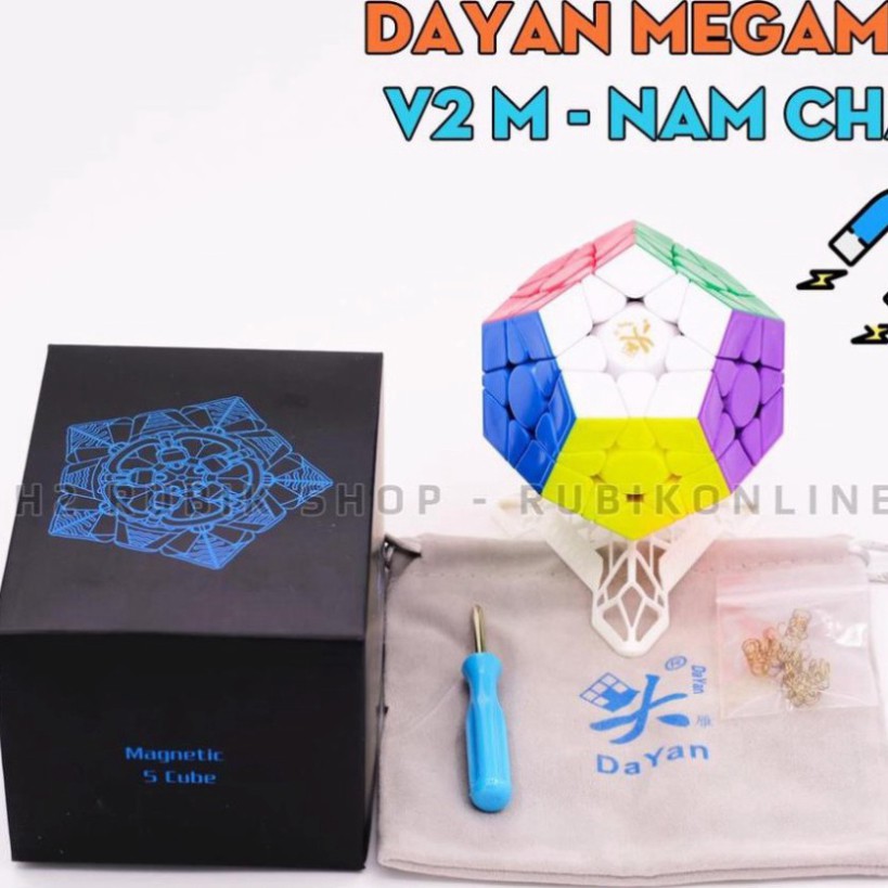 [Trợ giá] Rubik 12 mặt DaYan Megaminx V2 M Có nam châm sẵn Rubik lục giác ngũ giác tốt nhất thế giới