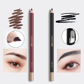 Chì kẻ mắt/ lông mày không thấm nước có nắp đậy tiện dụng