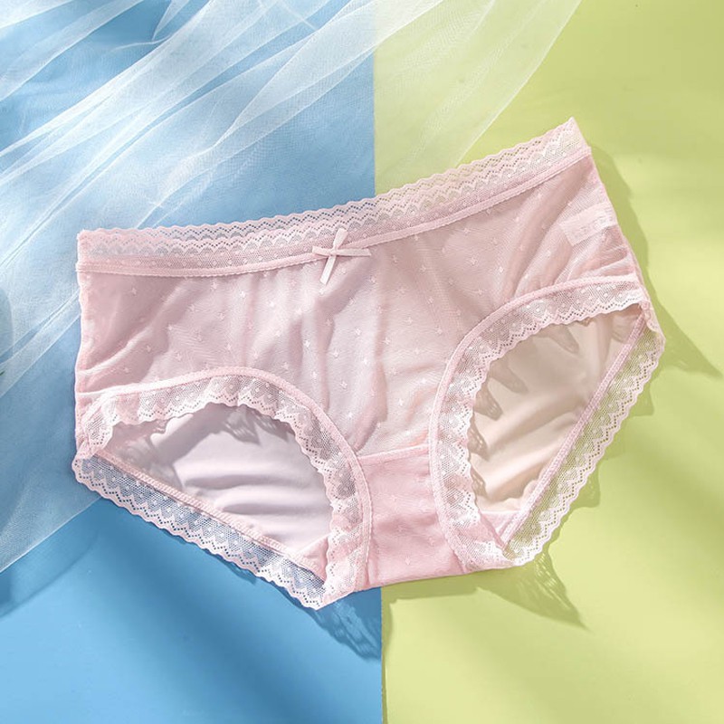 Quần lót nữ thun lạnh trơn thông hơi cao cấp kháng khuẩn siêu mỏng dễ thương freesize Mã DQ866 | BigBuy360 - bigbuy360.vn