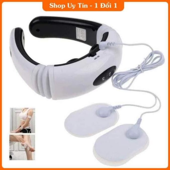 Máy Massage Cổ Vai Gáy 3D Trị Liệu Cao Cấp