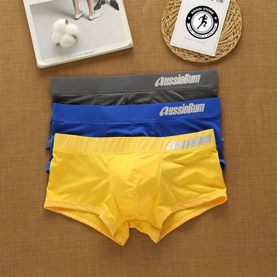 Quần lót boxer nam hiệu aussieBum: Chất liệu thun sữa lạnh cao cấp