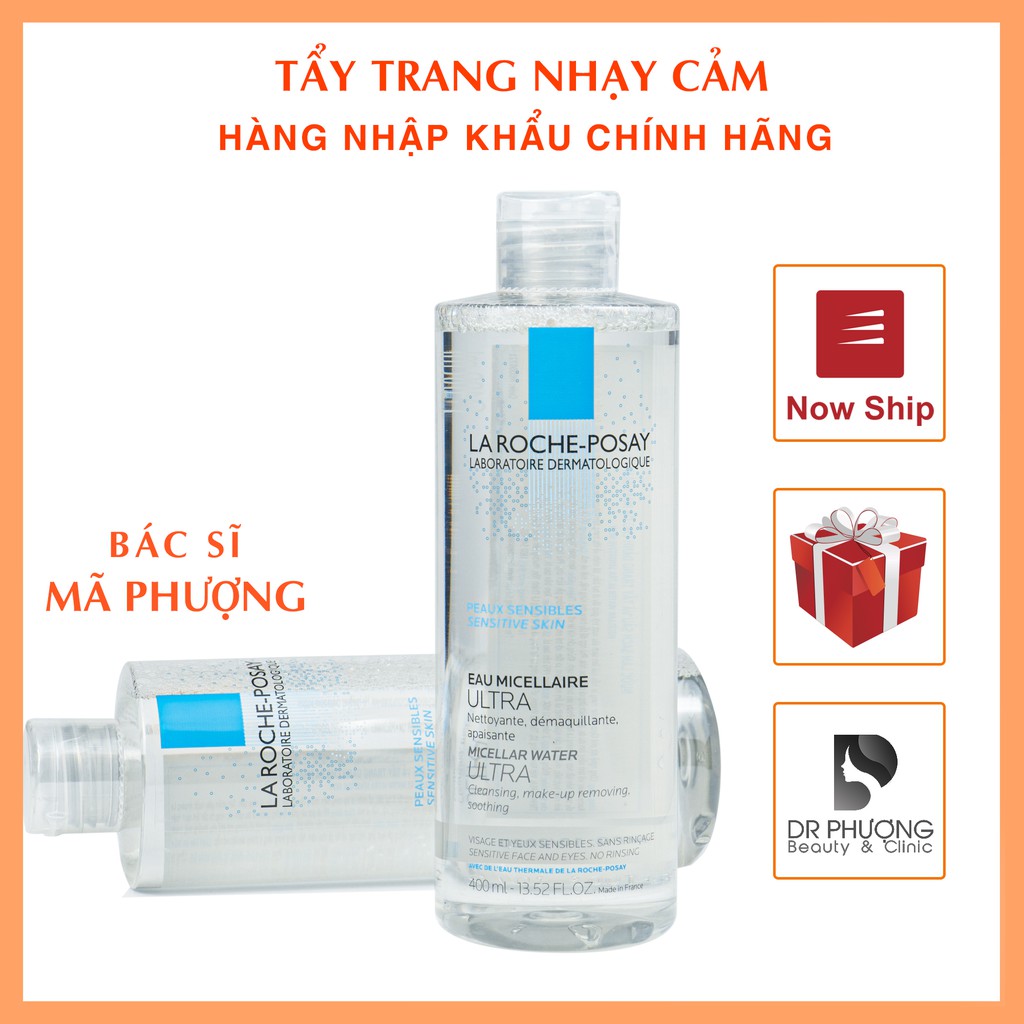 Nước tẩy trang Laroche Posay cho da nhạy cảm Micellar Water Ultra