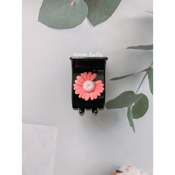 Kẹp tóc càng cua 5 răng hoa cúc kẹp tóc hoa cúc