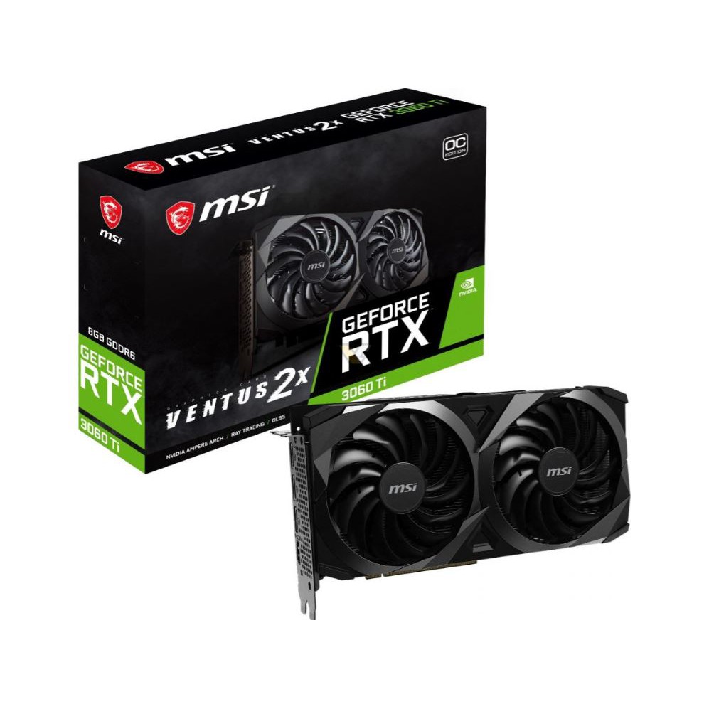 Card màn hình MSI RTX 3060 Ti VENTUS 2X OC