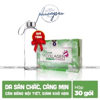 diệp lục collagen chính hãng cân bằng nội tiết tố