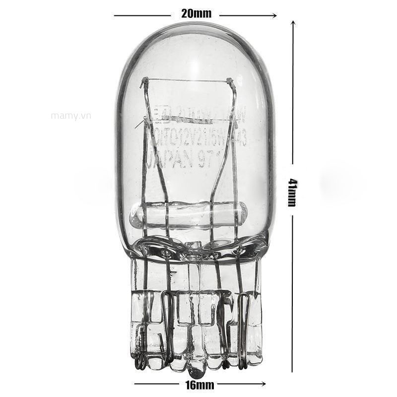10 bóng đèn phanh LED lắp đuôi xe ô tô T20 7443 W21/5W R580
