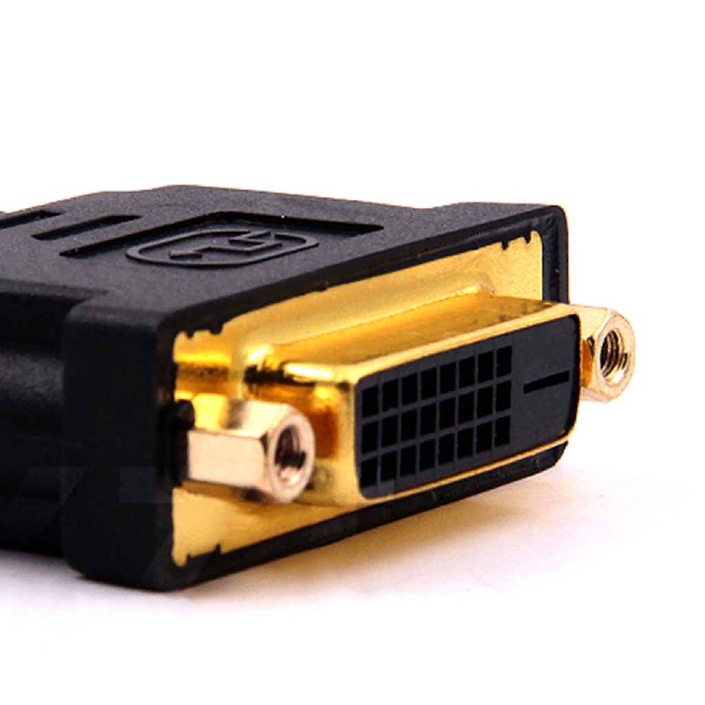 Đầu chuyển DVI 25 Pin Female Socket Adapter to HDMI 19 Pin Male