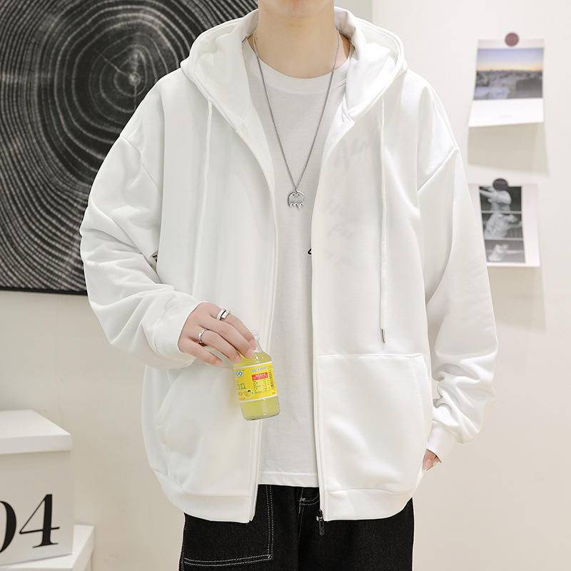 Áo Khoác Cardigan Có Nón Phong Cách Nhật Bản Cho Cặp Đôi