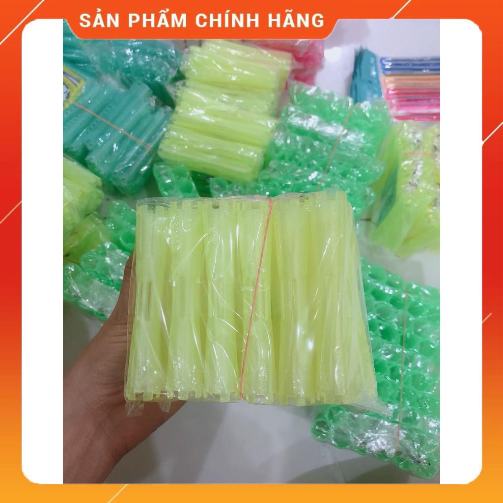 Xương uốn tóc 12 cái 1 bịch xanh lá cây