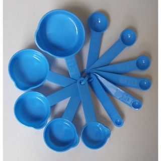 Bộ thìa nhựa đong 11 món