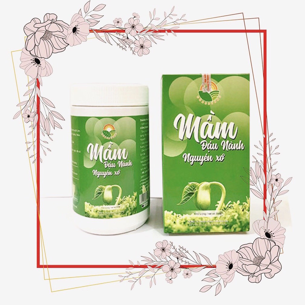 [CHÍNH HÃNG 100%]_Tinh Mầm Đậu Nành Nguyên Xơ, Tăng Vòng 1, Cải Thiện Cân Nặng Và Nội Tiết Nữ.