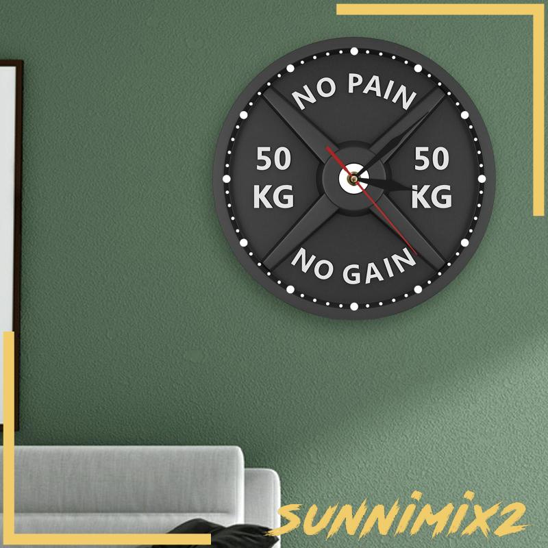 Đồng Hồ Treo Tường Sunnimix2 Thiết Kế Tối Giản Hiện Đại Làm Quà Tặng / Tập Gym
