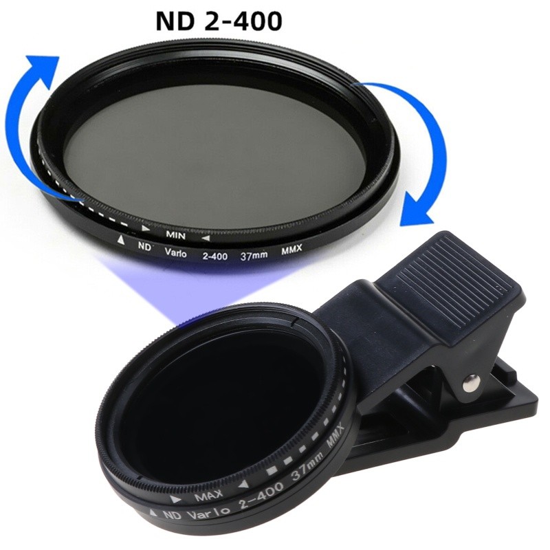 Ống Kính Giảm Ánh Sáng ND2 Đến 400 Cho Điện Thoại