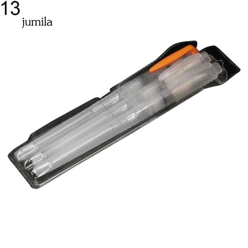 Bộ 1/3/6 bút máy màu nước có đầu lông dùng để vẽ tranh/vẽ móng tay