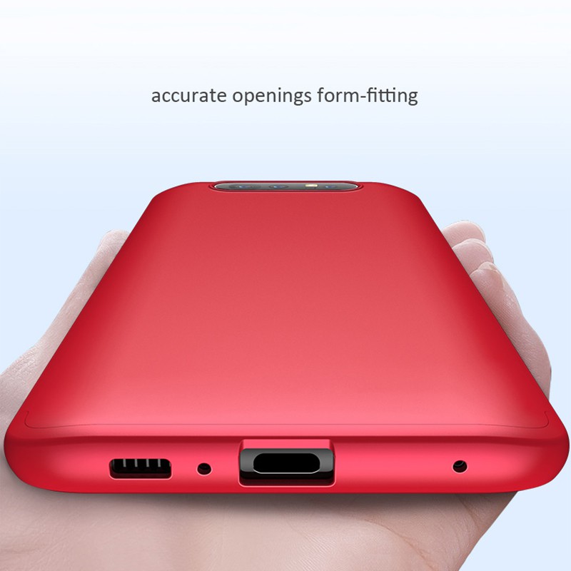 Ốp Điện Thoại Cứng Bảo Vệ Toàn Diện 360 Độ 3 Trong 1 Cho Samsung Galaxy A80