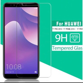 Combo 3 kính cường lực tặng ốp dẻo trong cho huawei Y7 pro 2018