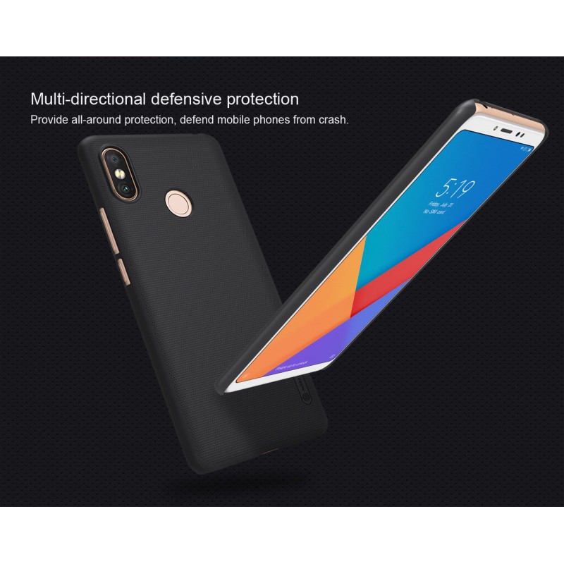 Ốp Lưng Xiaomi Mi Max 3 Hiệu Nillkin Dạng Sần Chính Hãng