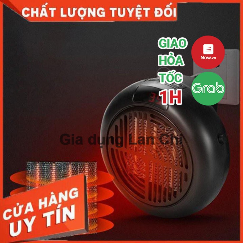 Máy sưởi mini, quạt sưởi để bàn tiết kiệm điện năng, có thể điều chỉnh nhiệt độ