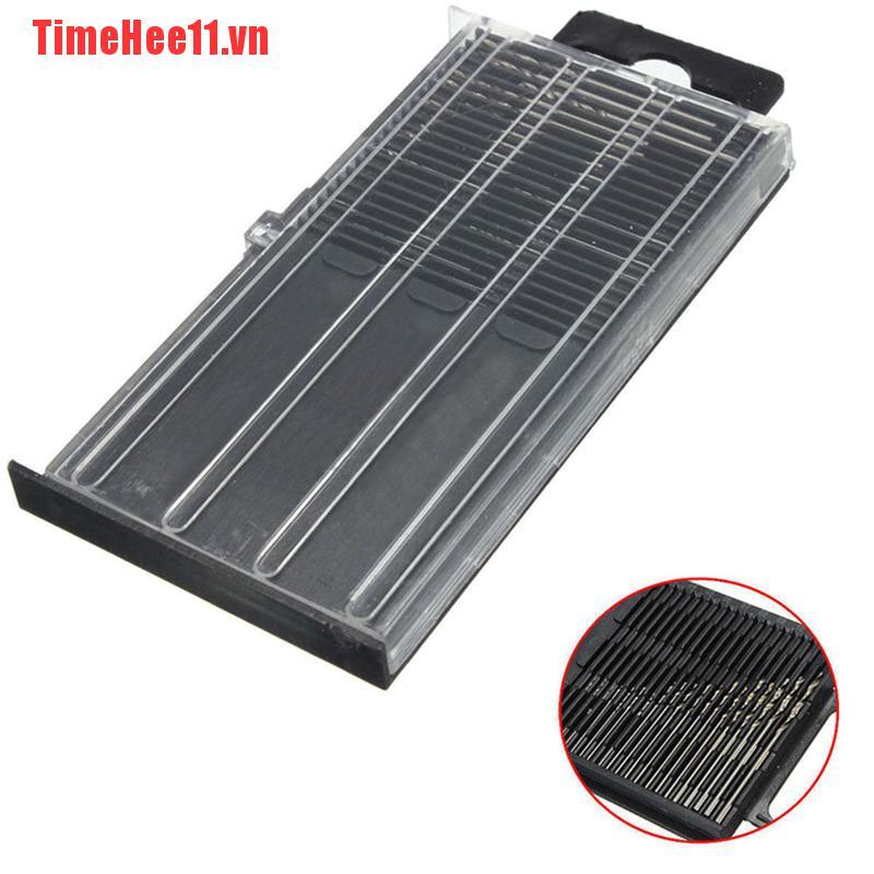 【TimeHee11】20Pcs Mini Micro Twist Drill Bit HSS Set Steel 0.3mm-1.6mm Craft C