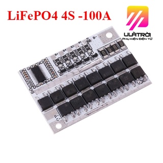Mạch Bảo Vệ Pin 12V 100a 4S Bms 3.2V