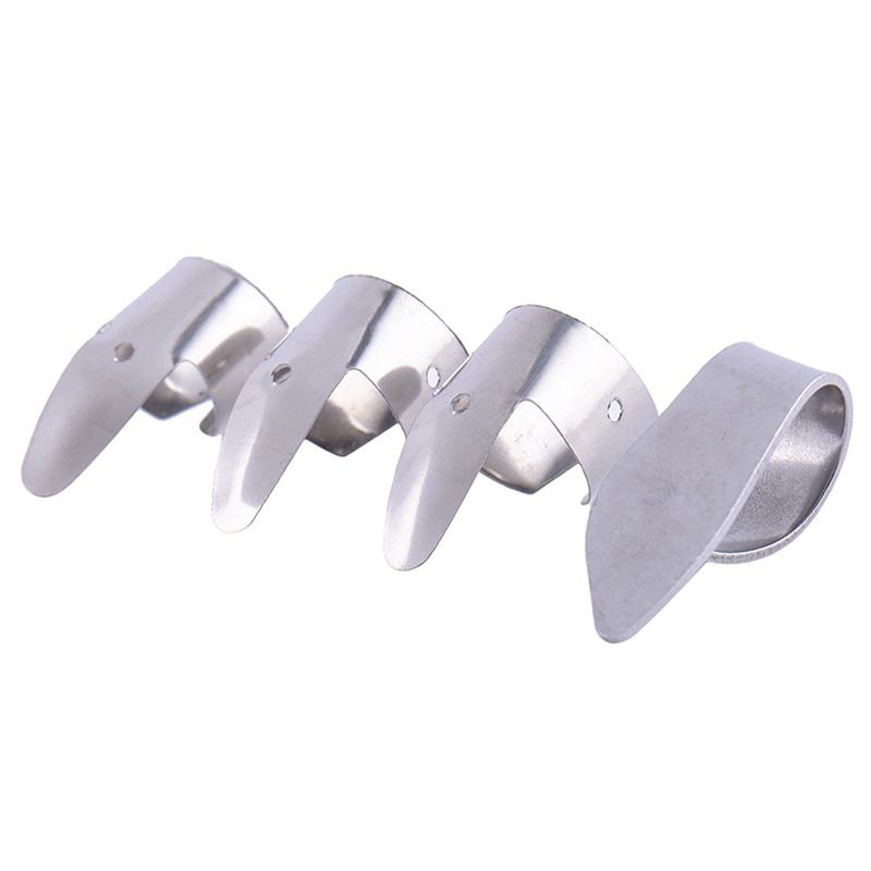4 Móng gảy đàn guitar bằng kim loại bền