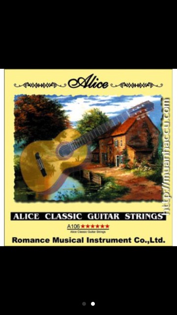 Dây đàn Acoustic / Classic Alice