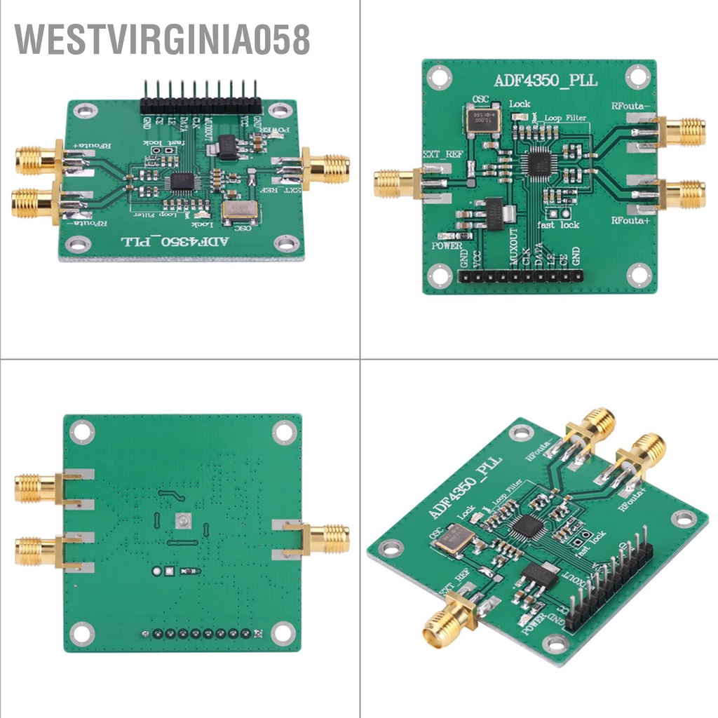 Có thể bán buôn Nguồn tín hiệu RF 137M ‑ 4 4GHz Bộ tổng hợp tần số vòng lặp khóa ADF4350 Ban phát triển Westvirginia058 Hàng giao ngay