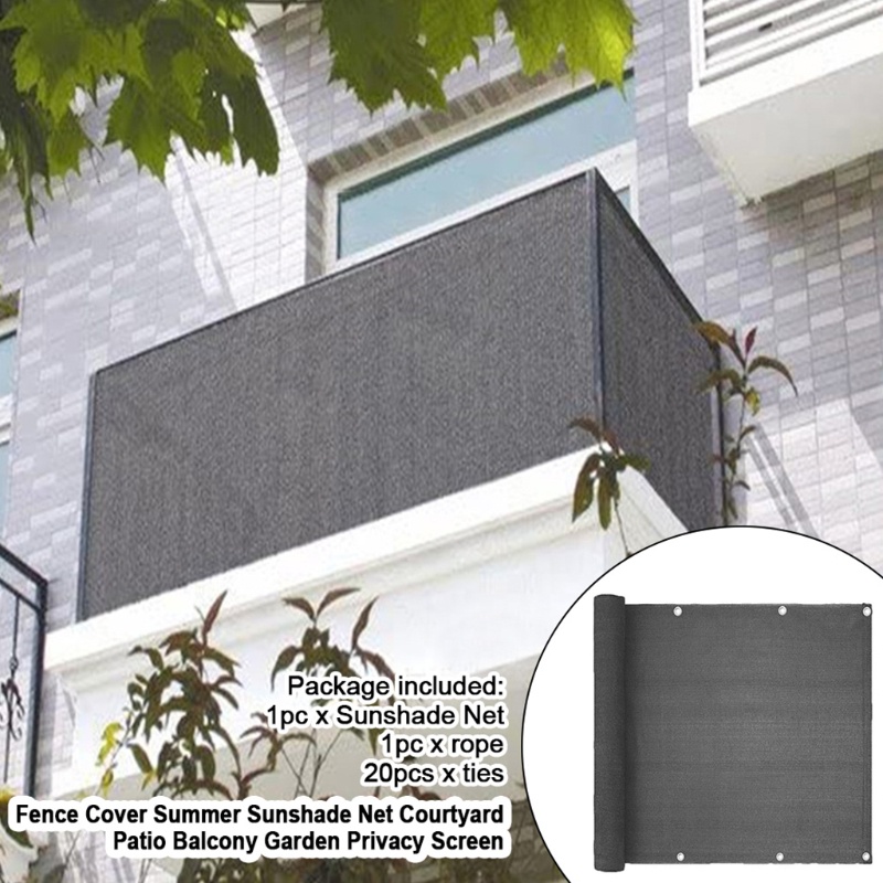 Vỏ Bọc Lưới Che Nắng Chống Tia UV Bảo Vệ Riêng Tư Cho Ban Công / Sân Vườn