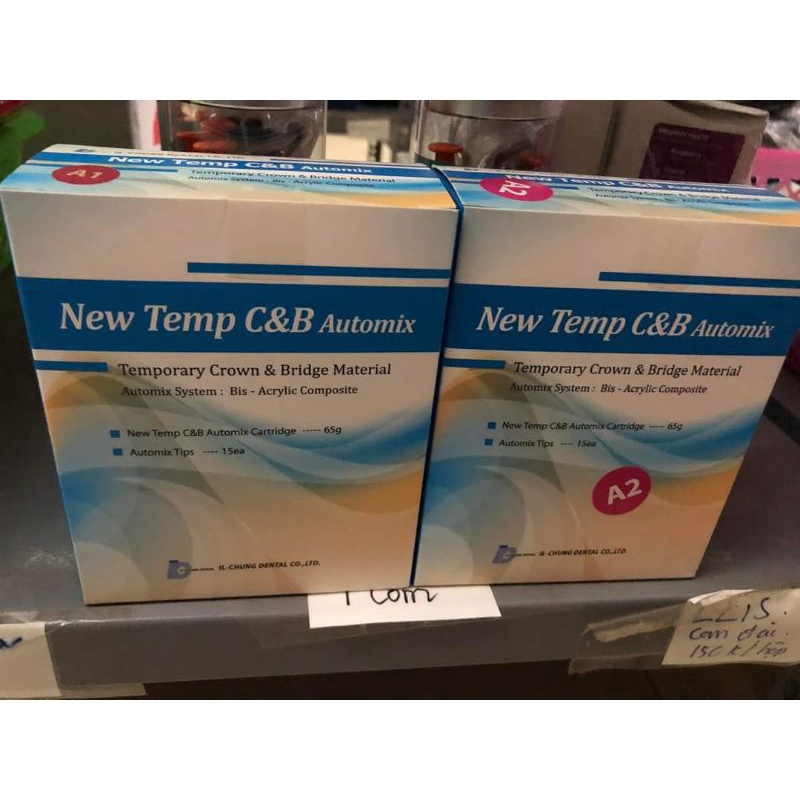 Chất làm răng tạm nên remo c&b automix