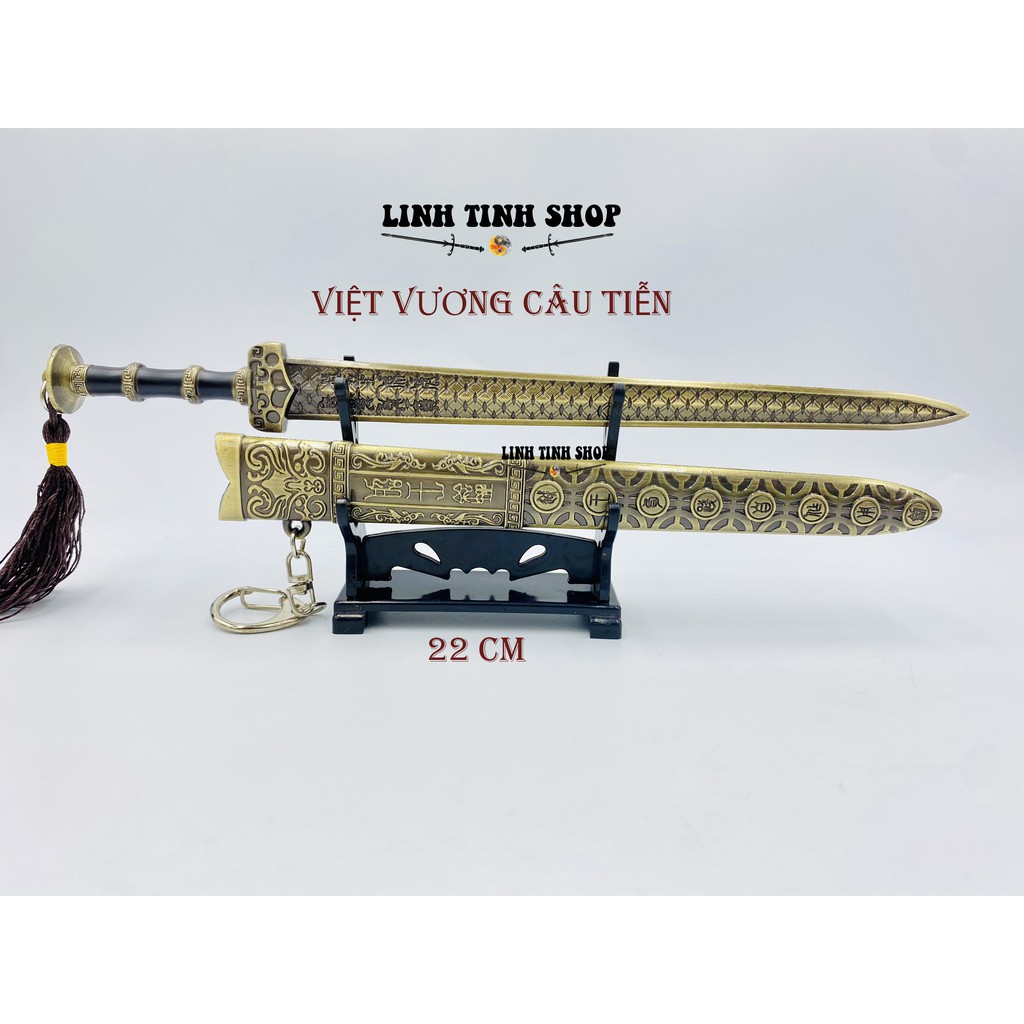 Móc khóa mô hình Việt Vương Câu Tiễn