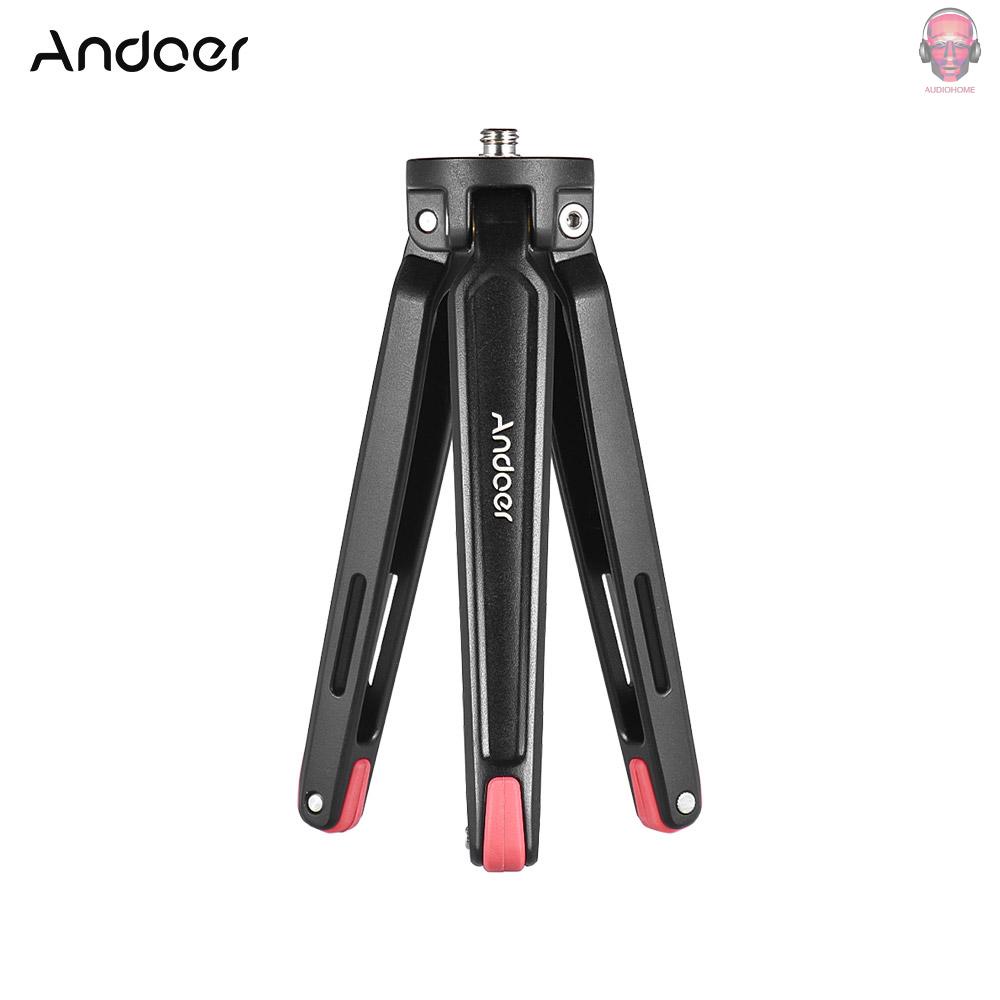 Giá Đỡ Ba Chân Andoer Mini Cầm Tay Bằng Hợp Kim Nhôm Tải Trọng 11lbs Cho Điện Thoại/Máy Ảnh DSLR Thể Thao