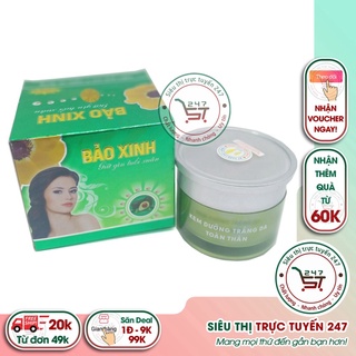 Kem body Trắng da toàn thân Bảo Xinh 110g (xanh lá)