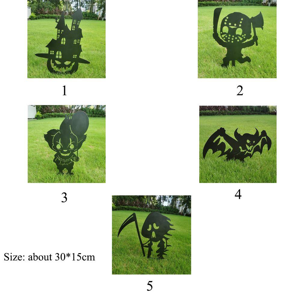 YNATURAL Phụ Kiện Trang Trí Tiệc Màu Đen Bằng Silicon Chủ Đề Đáng Sợ