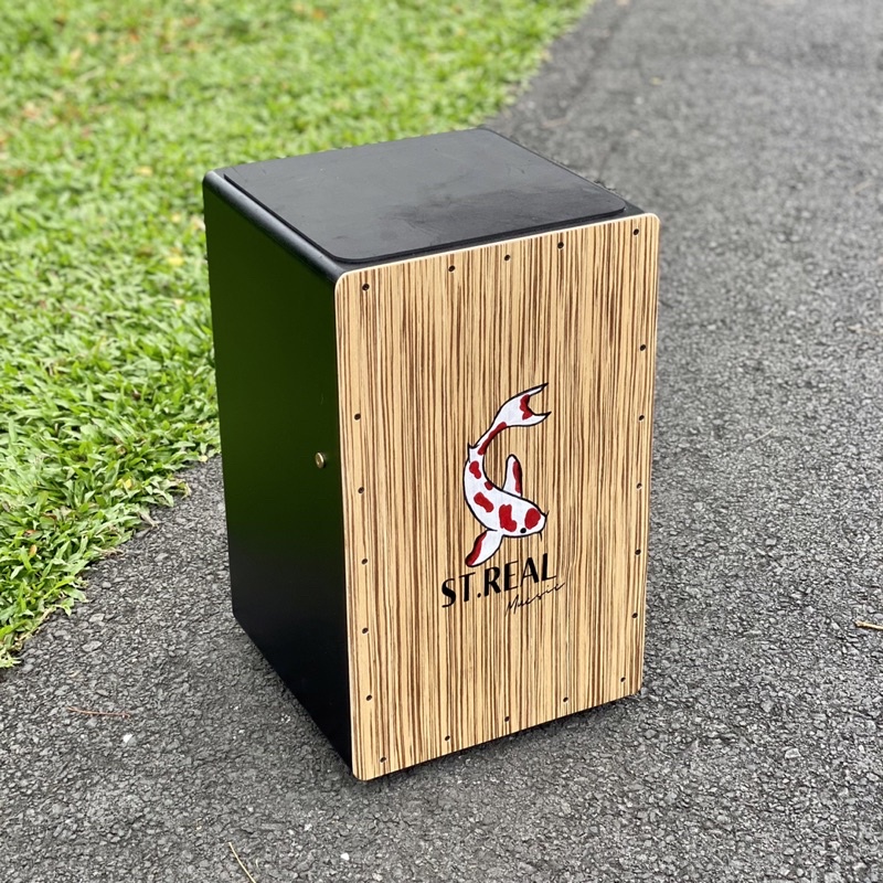 Trống Cajon KOHAKU CJ1 Chính Hãng ST.Real Guitar Sài Thành vân gỗ thật bảo hành 3 năm