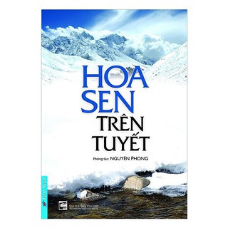 Sách first news - hoa sen trên tuyết tặng post card danh ngôn