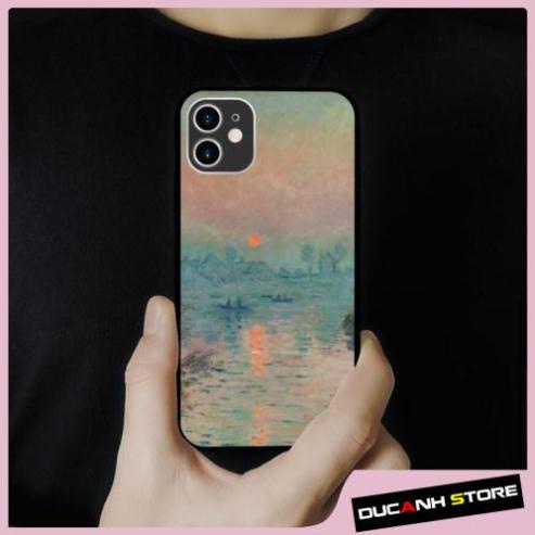 Ốp lưng iphone hình water painting collage art cubism hình hoa  cho các dòng SAMSUNG PAP20211122