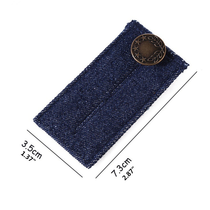 Aoto Chân Váy Jean Denim Có Nút Điều Chỉnh Được 3 Màu Tùy Ý Cho Quần