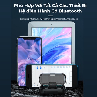 Tai Nghe TWS M10 3500mah Kết Nối Bluetooth Không Dây Âm Thanh Nổi Điều Khiển Cảm Ứng Không Thấm Nước Màn Hình LED Vupa