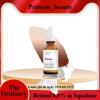 Serum Giảm Mụn, Cải Thiện lão hóa The Ordinary Retinol 0.2% in Squalane