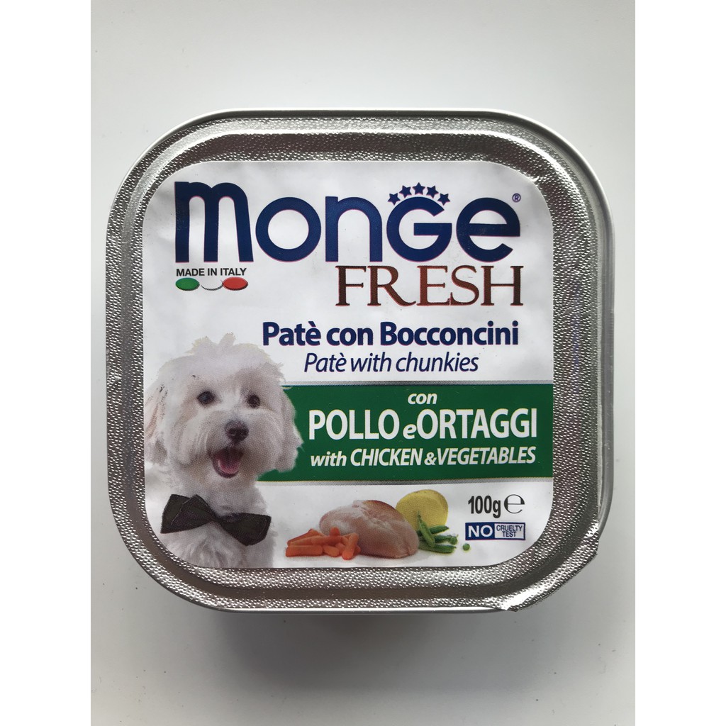 Pate Monge Cho CHÓ Nhiều Vị Thơm Ngon 100g