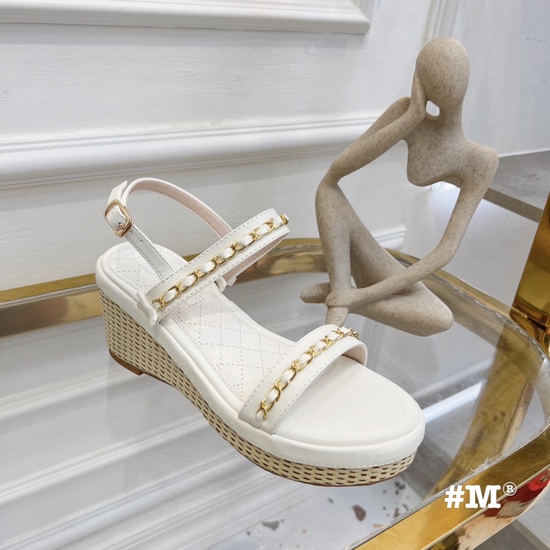 Sandal xuồng viền xích nhẹ êm