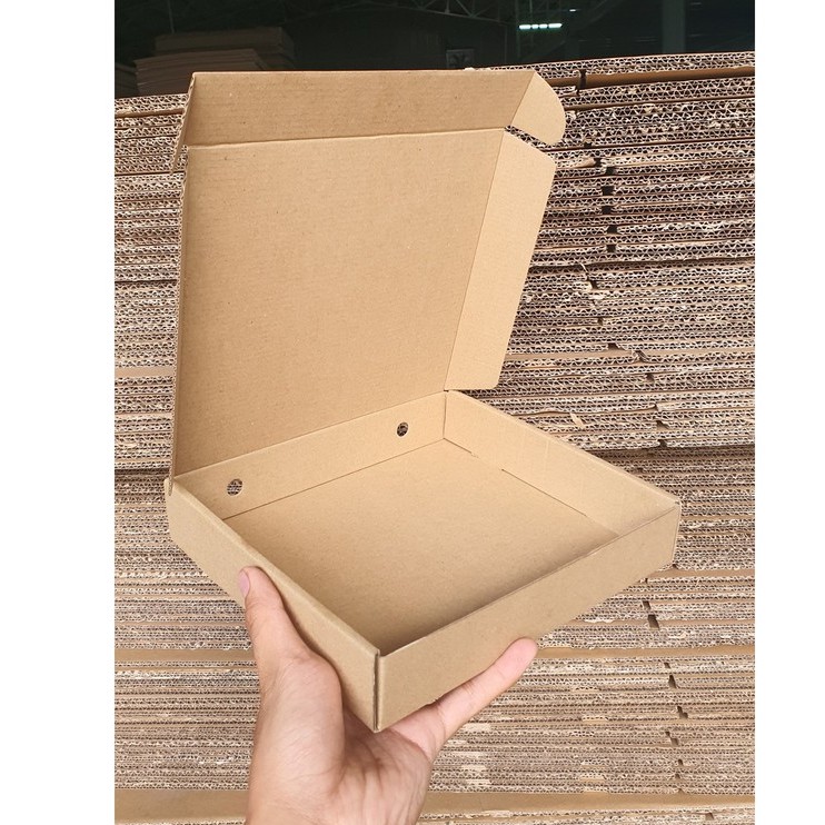 [CỰC HOT] 50 Hộp carton đựng dâu tây size 22x20x4 siêu đẹp